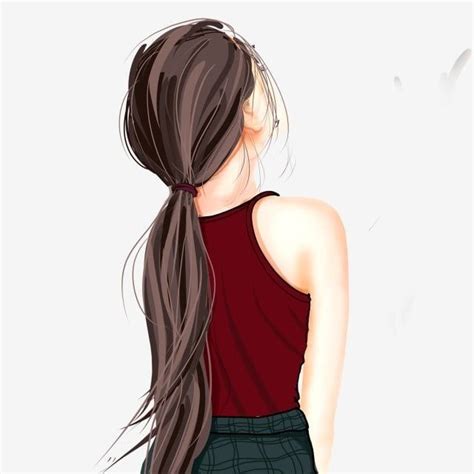 Back Girl Hair Hairstyle Blond Png Transparent Clipart Image And Psd