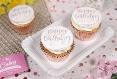 Sparkly Birthday Cupcakes Cakey Goodness
