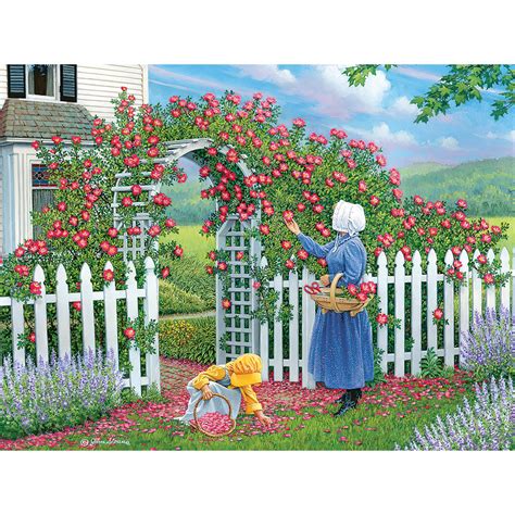 The Rose Arbor 500 Piece Jigsaw Puzzle Bits And Pieces
