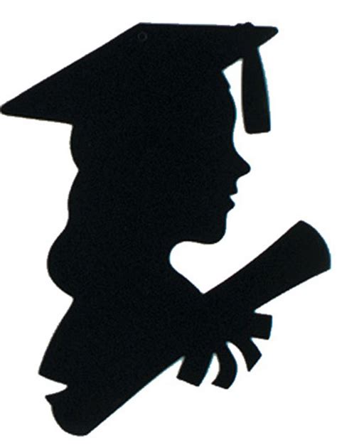 Graduation Female Silhouette Graduate Clipart Clipart Image 1207