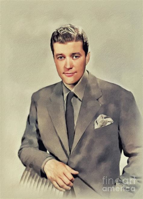 Dennis Morgan Vintage Actor Painting By Esoterica Art Agency Pixels