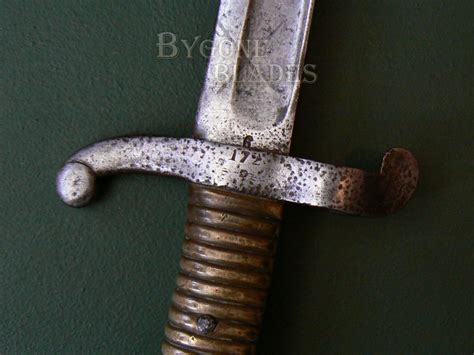 French M1842 Yataghan Sabre Bayonet Bygone Blades