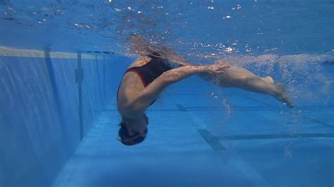 Swim Flip Turn Slow Motions From Side And Forward Ouhs Swim Films