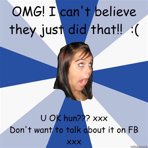 Omg I Cant Believe They Just Did That U Ok Hun Xxx Dont Want To Talk About It On Fb