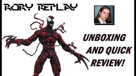 Marvel Select Carnage Action Figure Quick Unboxing And Review Rory
