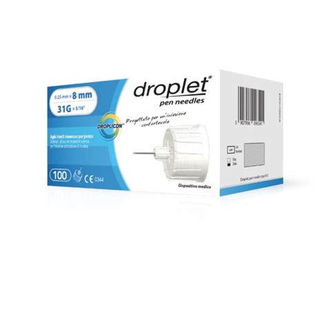 Droplet Insulin Needle Droplicon Disposable Sterile Needle For Pen