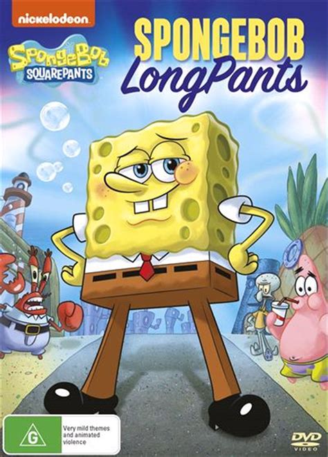 Spongebob Squarepants Spongebob Longpants Animated Dvd