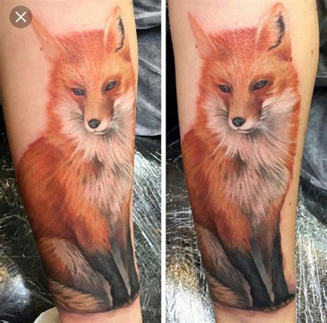 Pin By Emily Goodyear On Tattoos Fox Tattoo Design Fox Tattoo Red