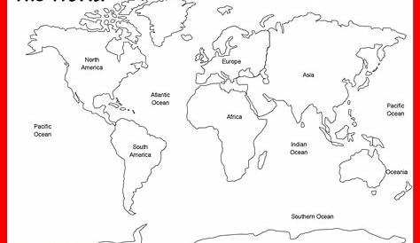 Color The Continents