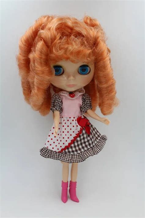 Free Shipping Top Discount COLORS BIG EYES DIY Nude Blyth Doll Item