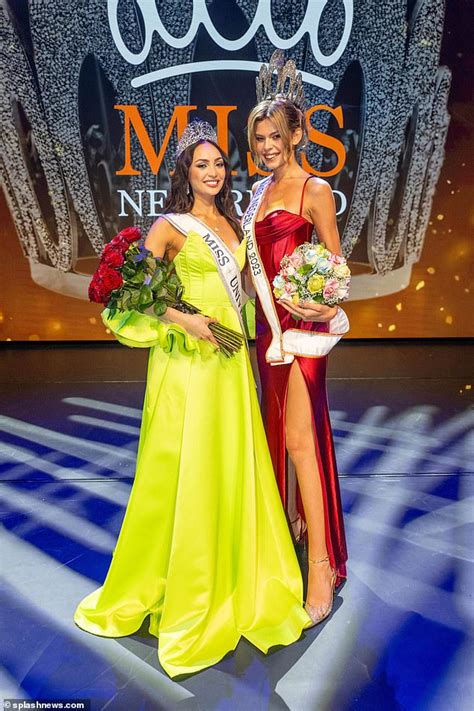 transgender woman is crowned miss netherlands for the first time in the beauty pageant s history