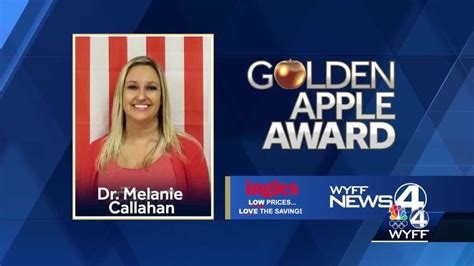 Gettys Middle School Teacher Wins Golden Apple Award