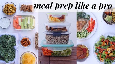 Meal Prep Hacks For Flexible Healthy Eating Youtube
