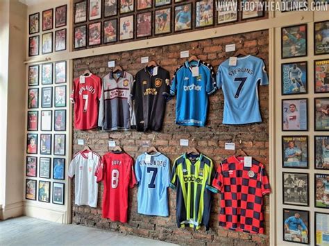 Incredible This Is How Amazing A Kit Wall Can Look Like Footy Headlines Boys Football Room