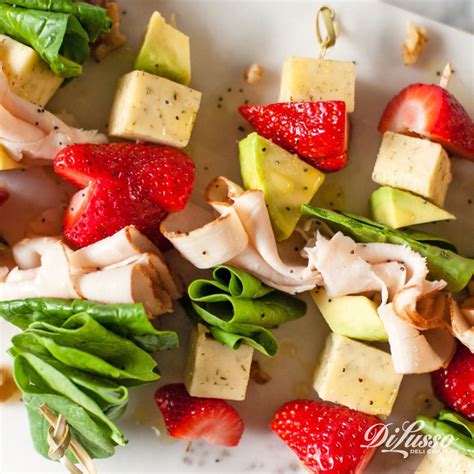 Tangy, crunchy, creamy and savory flavors are. 5 Stunning Salad Skewer Ideas | Food, Appetizer snacks ...