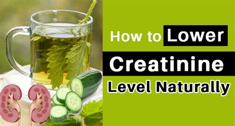 How To Lower Creatinine Level Naturally Remedies Lore