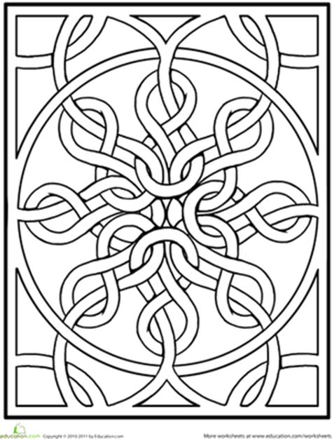 A heart mandala to color. Celtic Mandala Coloring Pages - GetColoringPages.com