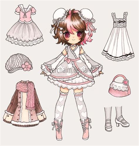 Paper Doll Adopt 2 Closed By Silverchaim On Deviantart In 2020