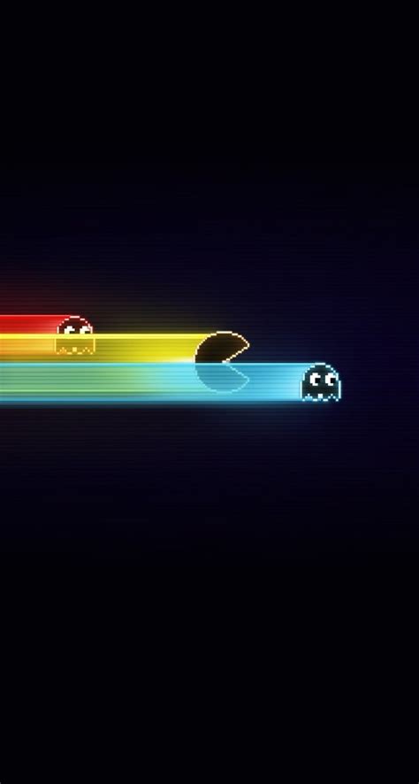 Pac Man Character Black Wallpapersc Iphone5sse