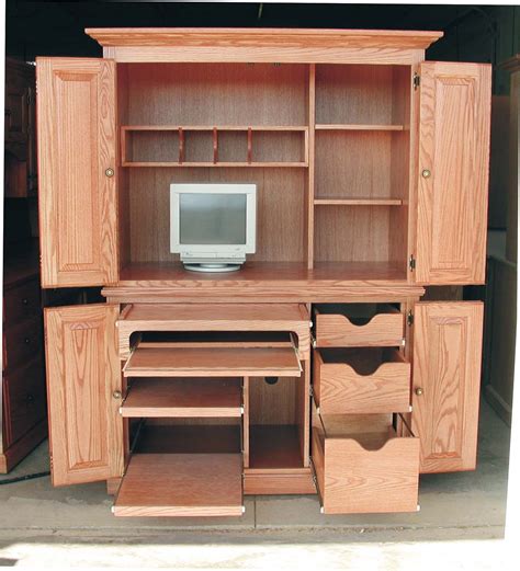 Apple Creek Furniture Computer Armoire Armoire Desk Home Office