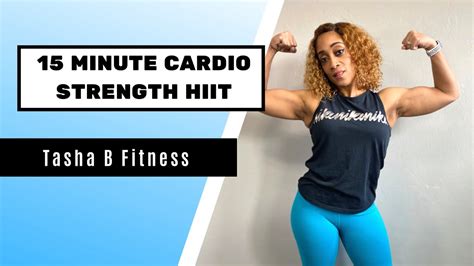15 Minute Full Body Cardio Strength Hiit Workout No Equipment Home
