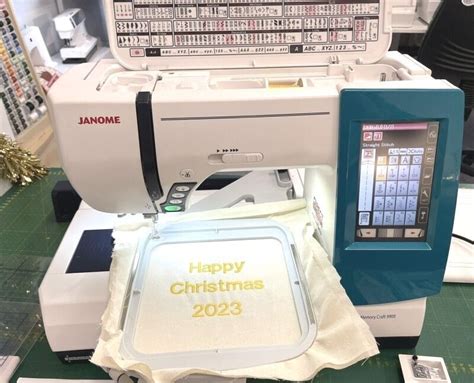 Janome 9900 Memory Craft Sewing And Embroidery Machine Reconditioned