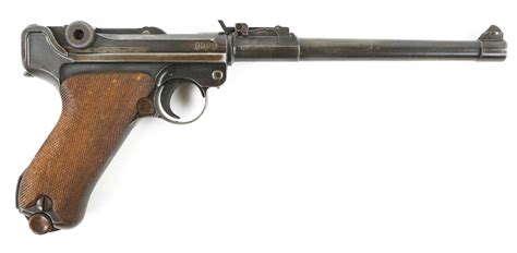 Sold Price 1917 Dwm Lange P08 Artillery Luger Pistol 9mm May 4 0119