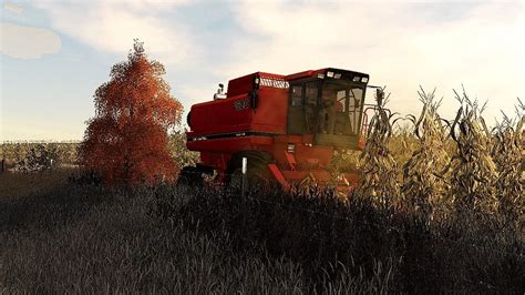 МОД Case Ih 1620 1640 Combine Edit V10 для Farming Simulator 2019