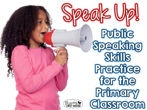 Public Speaking Skills Practice For The Primary Classroom ~ The Power