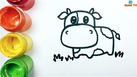 Como Dibujar Una Vaca Kawaii Dibujos Para Dibujar Dibujos Faciles
