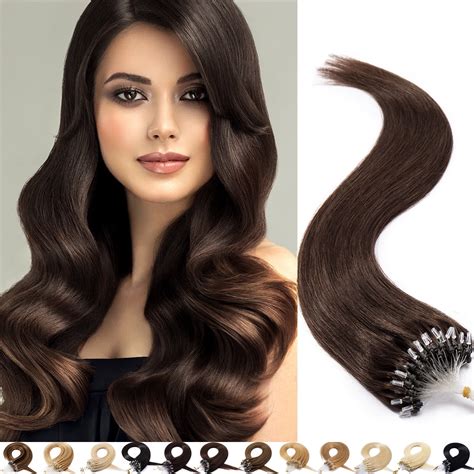 Sego 100 Real Remy Human Hair Extensions Thick Micro Loop With