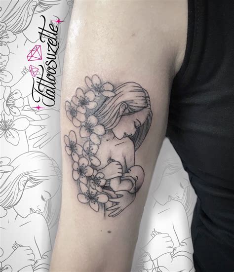 Motherhood tattoo | Motherhood tattoos, Tattoos, Flower tattoo