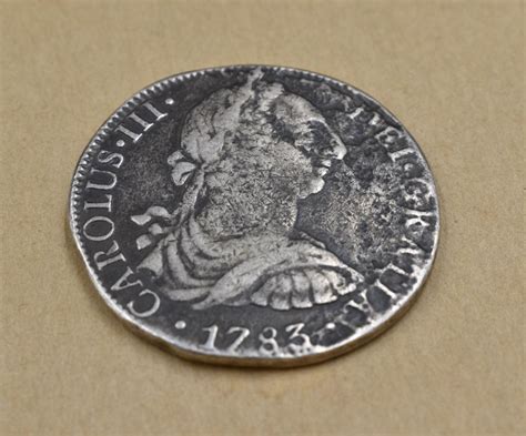 Lot 1783 Spanish Silver Carolus Iii Coin