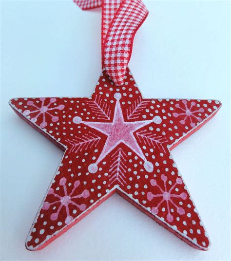 Sale Christmas Star Wooden Decoration By Thecraftmagpie On Etsy 400