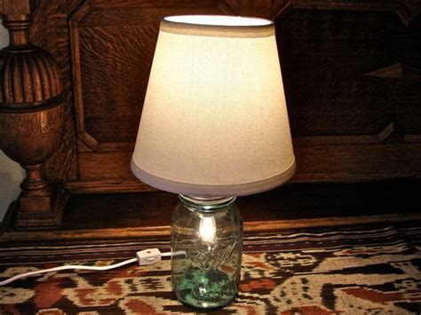 Jar Lamp With Images Jar Table Lamp Lamp Table Lamp