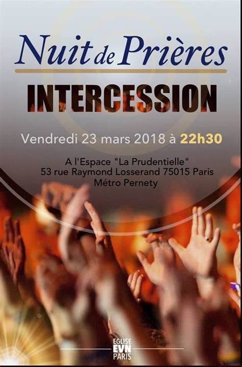 A Poster With Hands In The Air And People Raising Their Hands Up To Say Nut De Preeress Intercesion