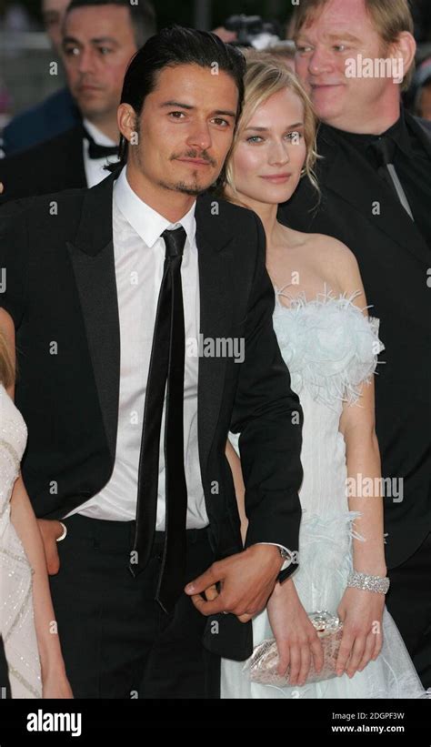 Orlando Bloom And Kate Bosworth Arrive At The Film Premier Of Troy Held