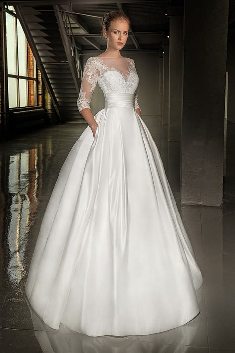 Https://wstravely.com/wedding/aliexpress Long Sleeve Wedding Dress