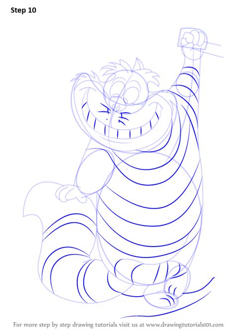 Learn How To Draw Cheshire Cat From Alice In Wonderland Alice In