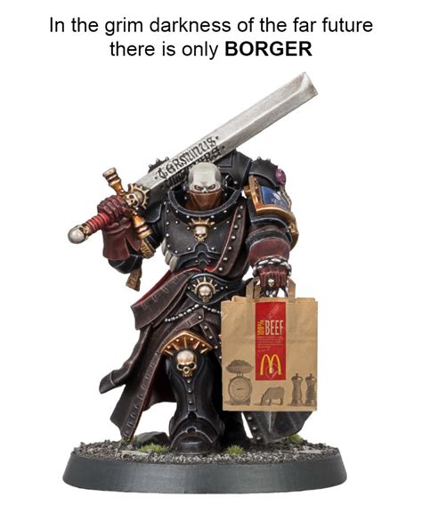 ﻿in The Grim Darkness Of The Far Future There Is Only Borger