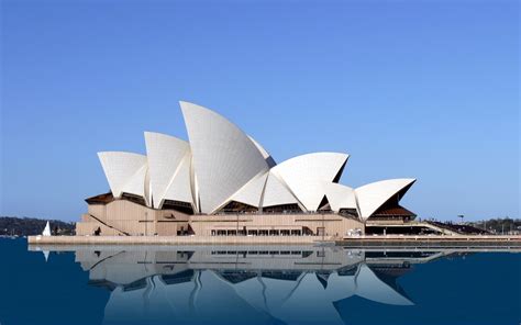 Man Made Sydney Opera House Hd Wallpaper