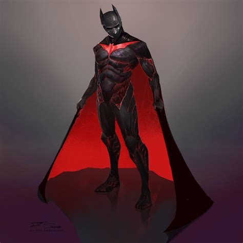Artwork Batman Beyond Fan Redesign By Joe Grabenstetter Dccomics