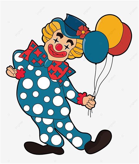 Clown With Balloons Png Vector Psd And Clipart With Transparent