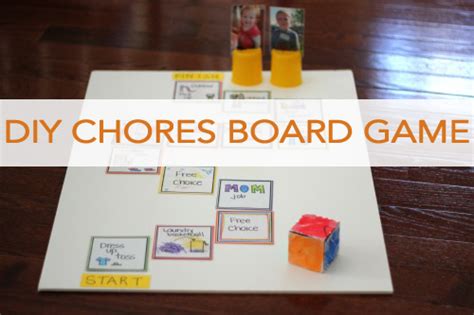 Chores Board Game Diy