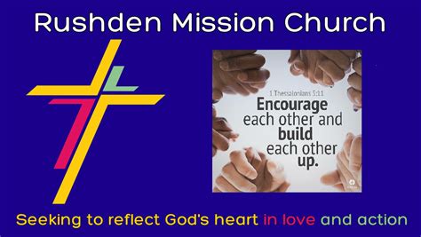 Rushden Mission Church Encouragement Page