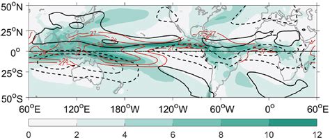 The Climatology Of The Annual‐mean Precipitation Color Shading Unit
