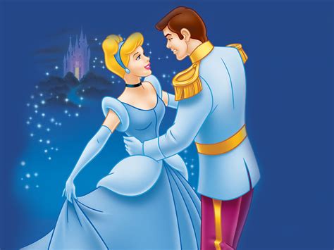 Cinderella Dancing With Her Handsome Prince Cinderelia Wallpaper