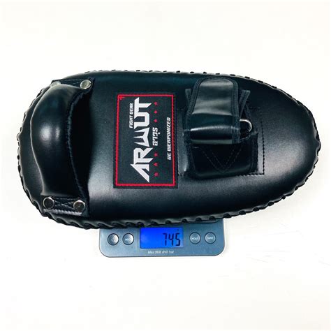 Arwut Kick Pads Kp3 Black Ultra Lightweight Tko Fight Store