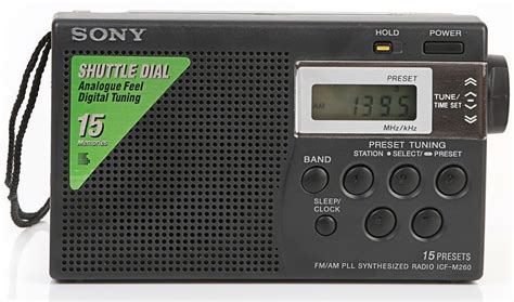 Radio Sony Icf M260 Digital Altavoz Apagado Automático Sleep 199