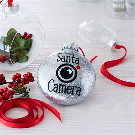 Make This Adorable Santa Camera Ornament To Decorate Your Tree This Holiday Season Or Gi